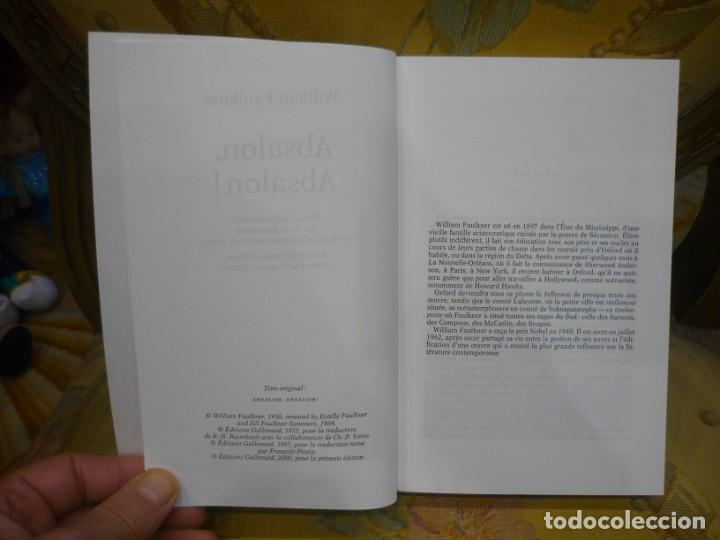 Libros de segunda mano: ABSALON, ABSALON! DE WILLIAM FAULKNER. - Foto 5