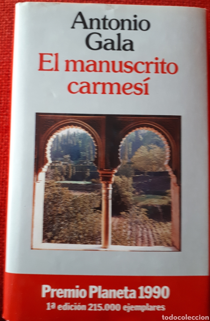 Libros de segunda mano: EL MANUSCRITO CARMESI - ANTONIO GALA - PLANETA - Foto 1
