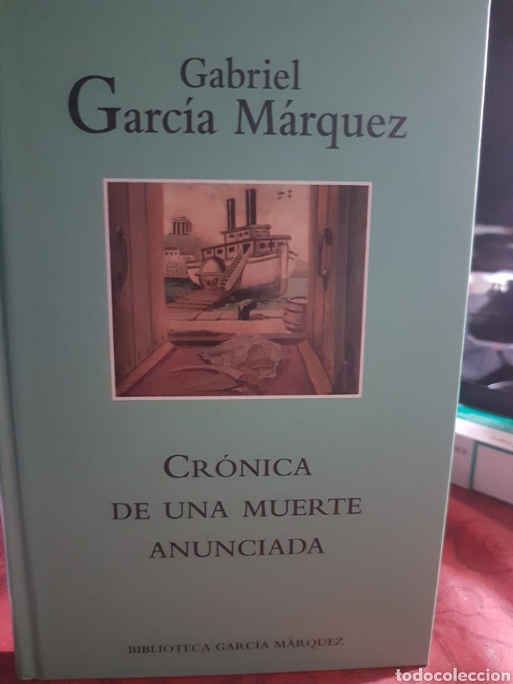 Libros de segunda mano: Cr&oacute;nica de una muerte anunciada, de Garc&iacute;a M&aacute;rquez. Tapa dura.