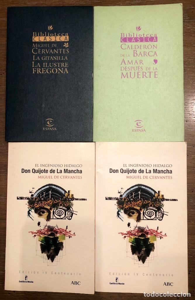 Libros de segunda mano: CLASICOS VARIOS. CERVANTES/ CALDERON - Foto 1