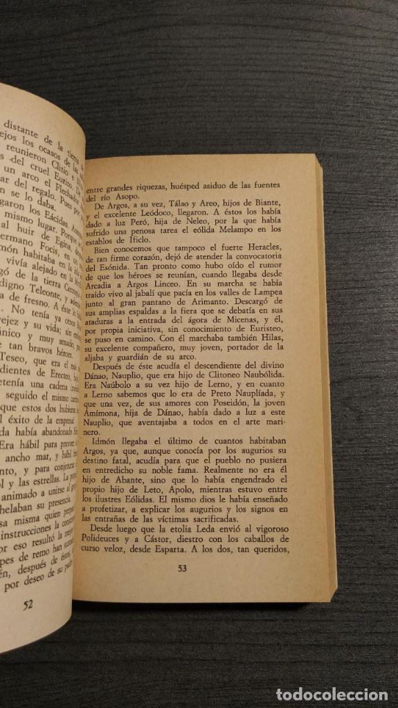 Libros de segunda mano: EL VIAJE DE LOS ARGONAUTAS  APOLONIO de RODAS  Editora Nacional - Foto 6