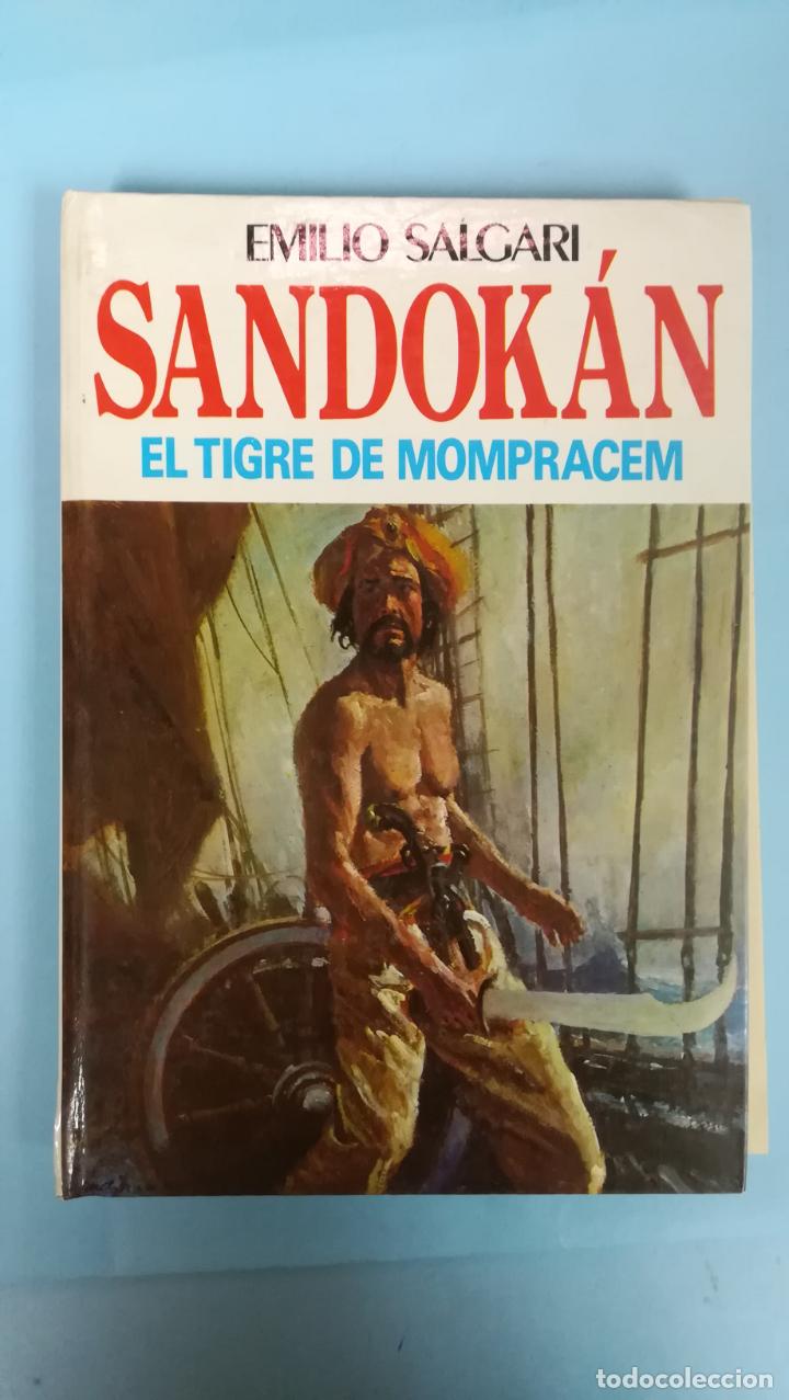 Libros de segunda mano: Salgari. Sandokan. el tigre de Mompracen - Foto 1