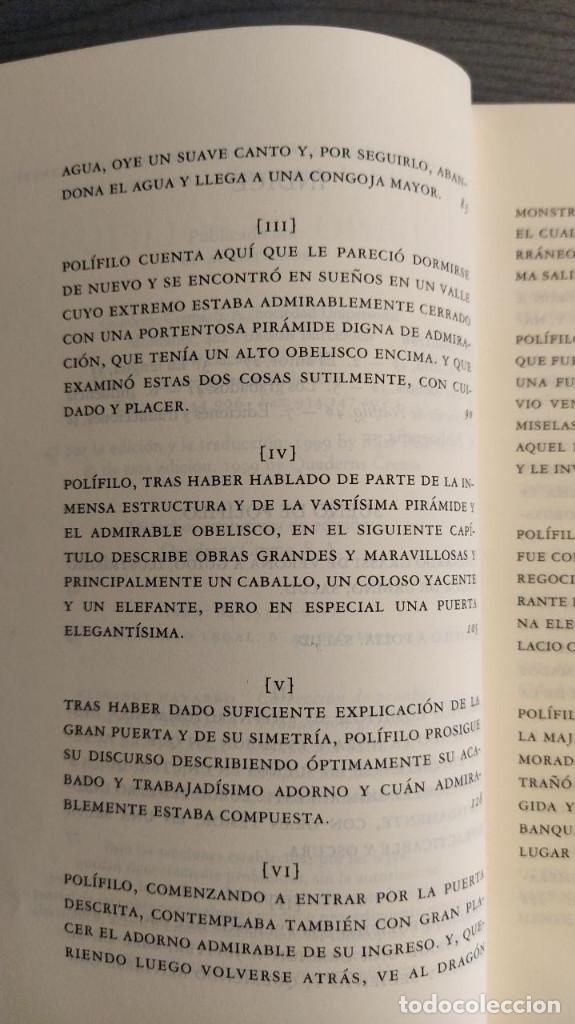 Libros de segunda mano: Sue&ntilde;o de Pol&iacute;filo FRANCISCO COLONNA Acantilado - Foto 4