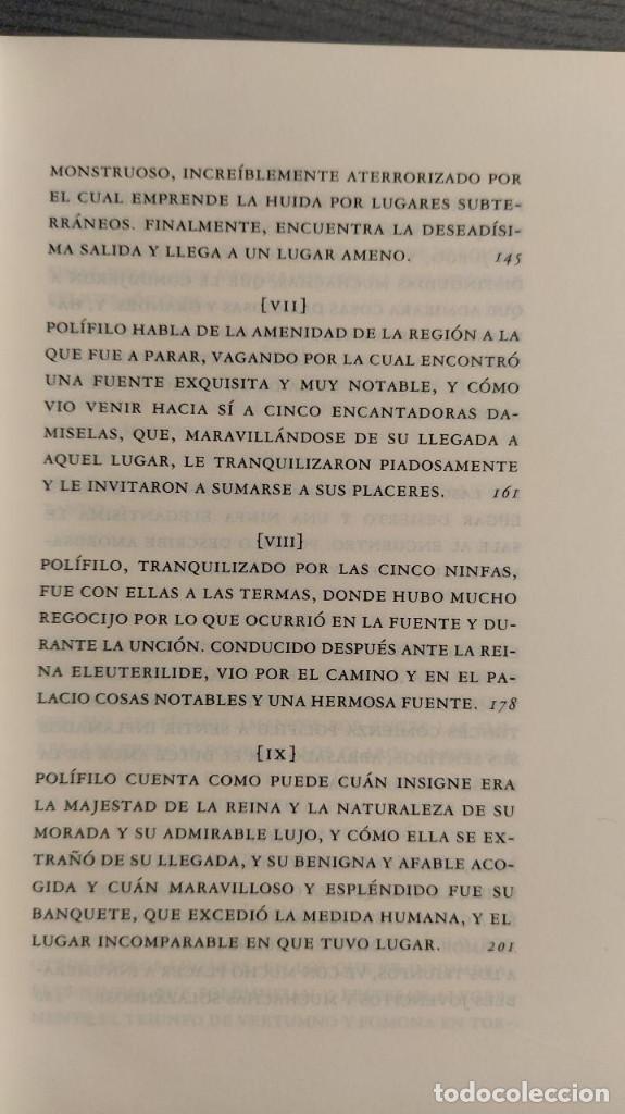 Libros de segunda mano: Sue&ntilde;o de Pol&iacute;filo FRANCISCO COLONNA Acantilado - Foto 6