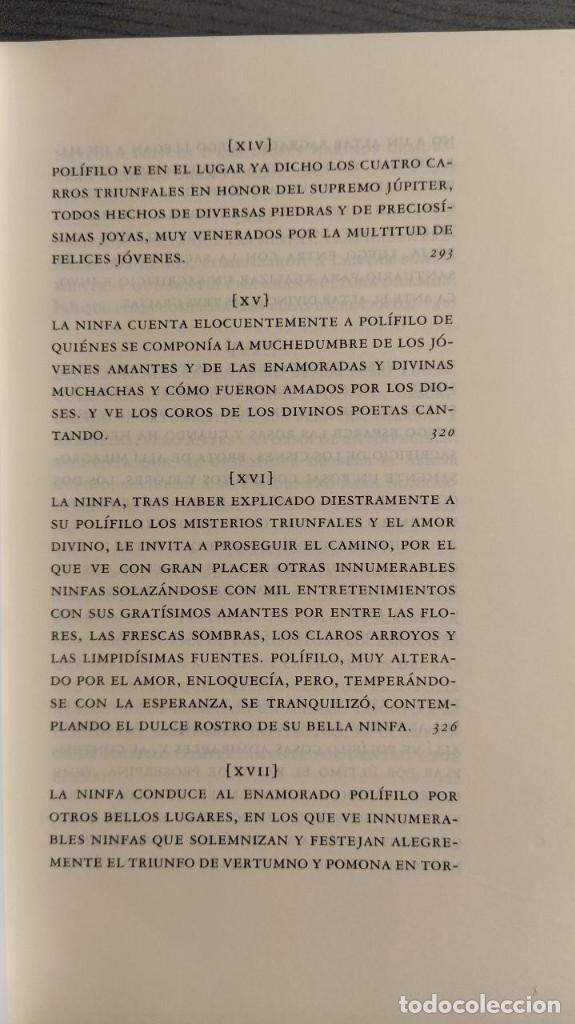 Libros de segunda mano: Sue&ntilde;o de Pol&iacute;filo FRANCISCO COLONNA Acantilado - Foto 8
