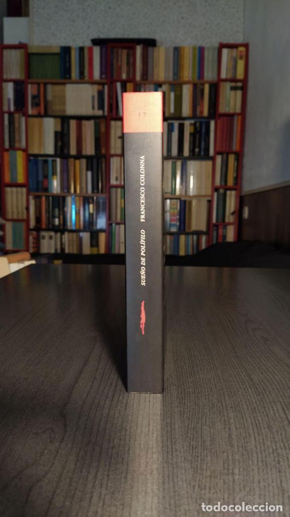 Libros de segunda mano: Sue&ntilde;o de Pol&iacute;filo FRANCISCO COLONNA Acantilado - Foto 9
