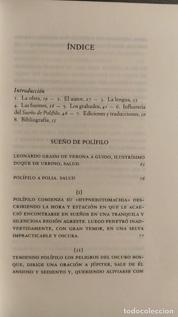 Libros de segunda mano: Sue&ntilde;o de Pol&iacute;filo FRANCISCO COLONNA Acantilado - Foto 11