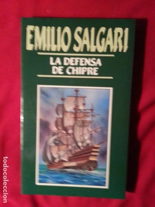 Libros de segunda mano: LA DEFENSA DE CHIPRE - EMILIO SALGARI - EMILIO SALGARI 18 - Foto 1