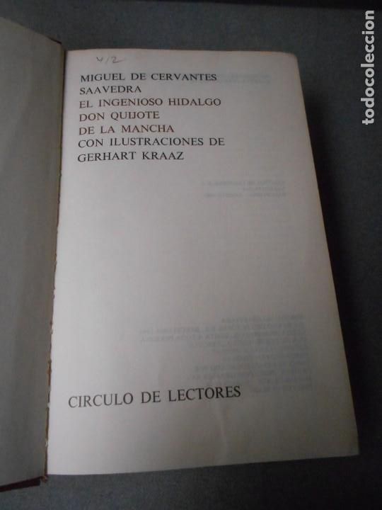 Libros de segunda mano: DON QUIJOTE DE LA MANCHA - Foto 2