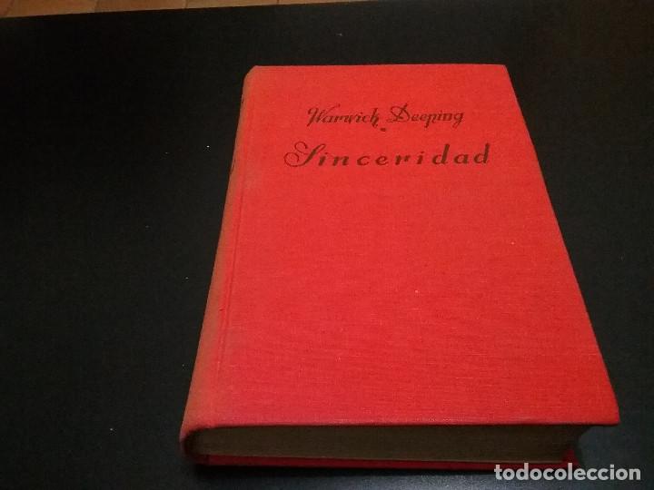 Libros de segunda mano: Sinceridad. Warwick Deeping - Foto 1