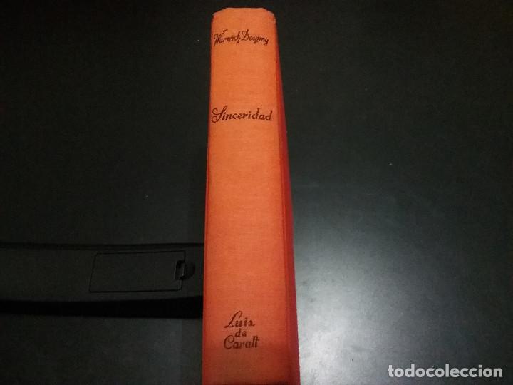 Libros de segunda mano: Sinceridad. Warwick Deeping - Foto 2