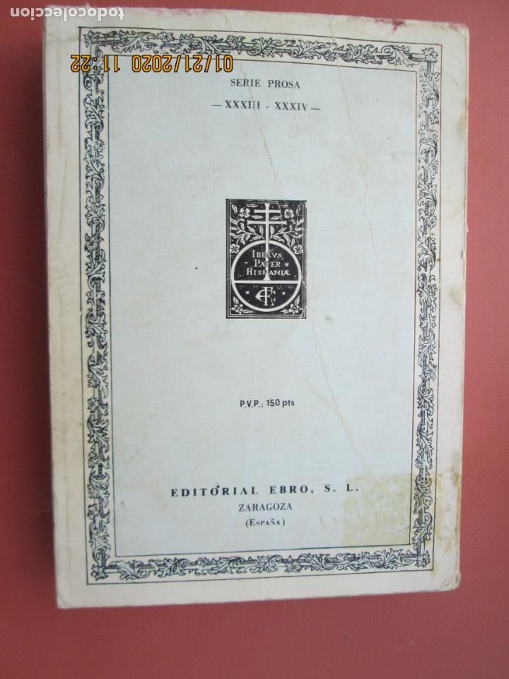 Libros de segunda mano: EL SE&Ntilde;OR DE BEMBIBRE - E. GIL Y CARRASCO - CL&Aacute;SICOS EBRO - 196... - Foto 3