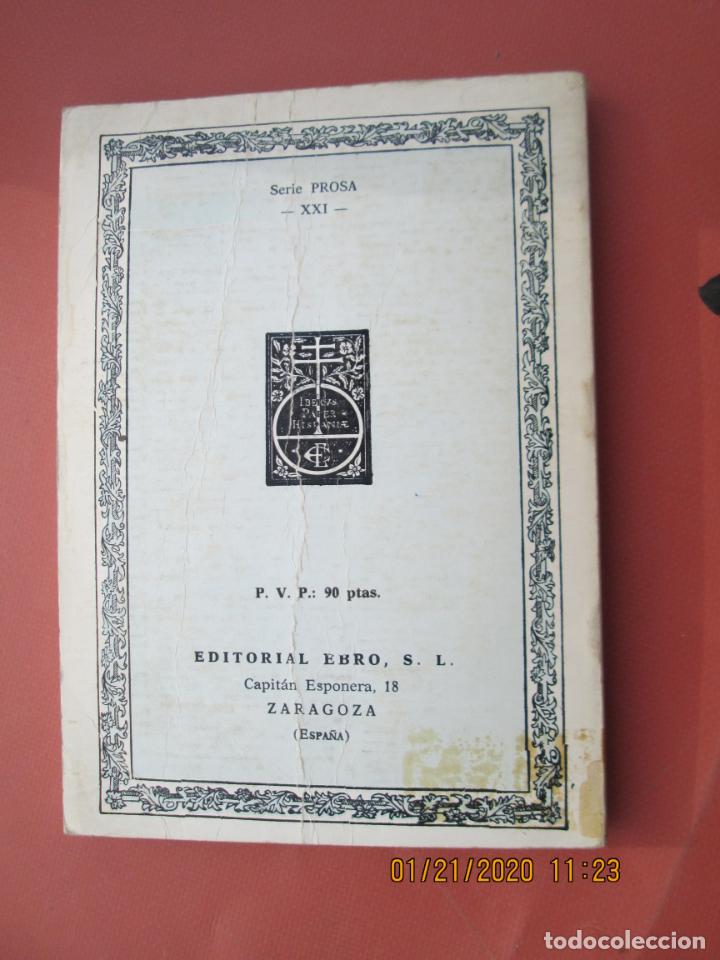 Libros de segunda mano: GUZM&Aacute;N DE ALFARACHE - M. ALEM&Aacute;N - CL&Aacute;SICOS EBRO 1976. - Foto 3