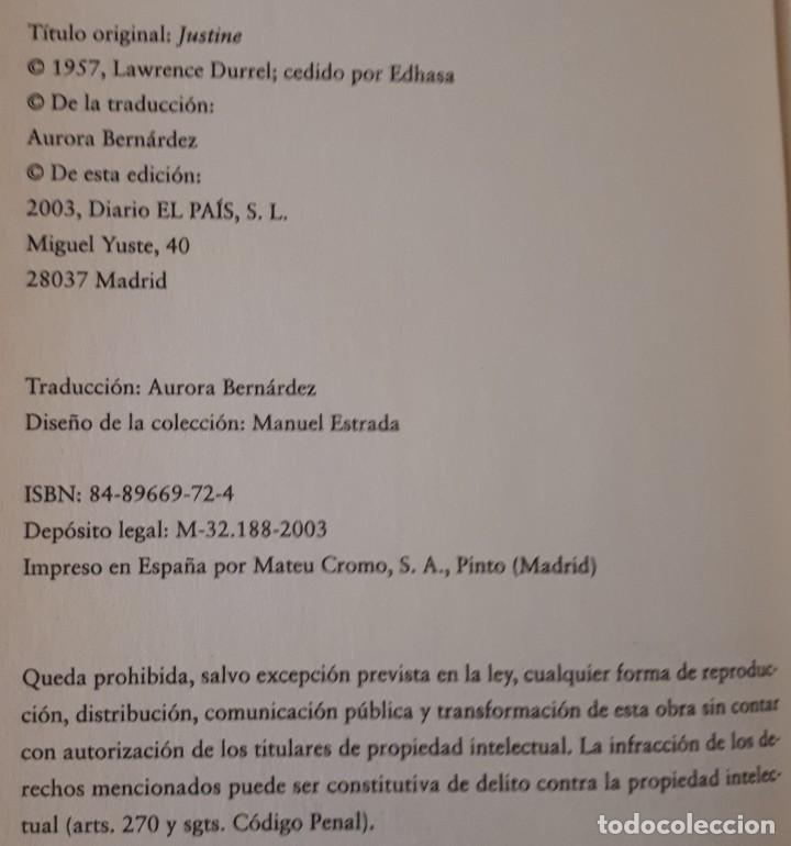 Libros de segunda mano: Justine &ndash; Lawrence Durrell - Foto 2