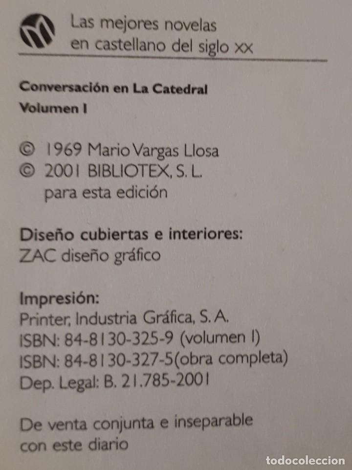 Libros de segunda mano: Conversaciones en La Catedral I &ndash; Mario Vargas - Foto 2