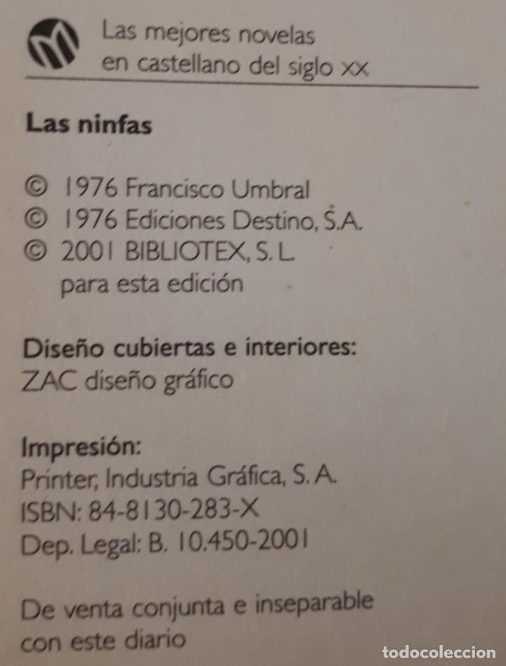 Libros de segunda mano: Las ninfas &ndash; Francisco Umbral - Foto 2