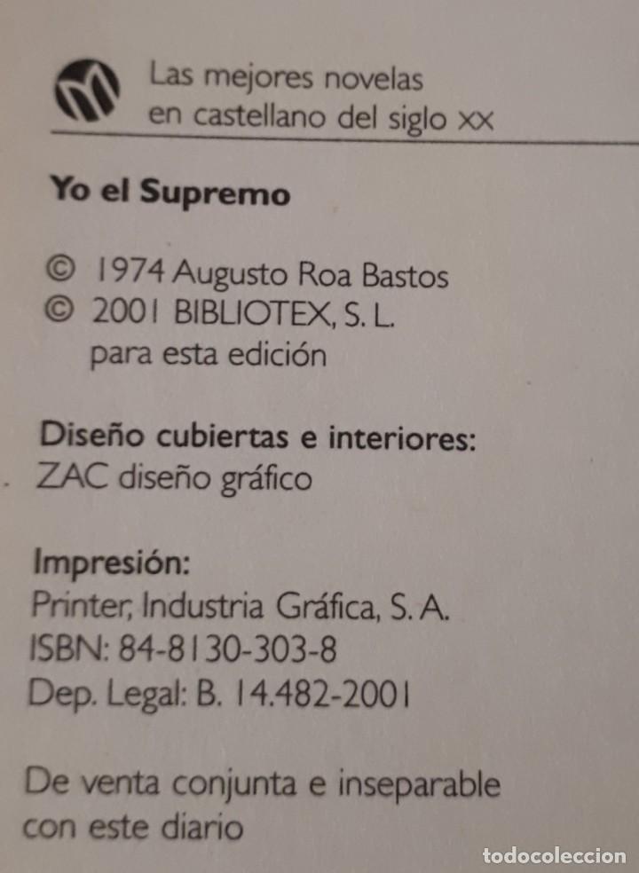 Libros de segunda mano: Yo el Supremo &ndash; Augusto Roa Bastos - Foto 2