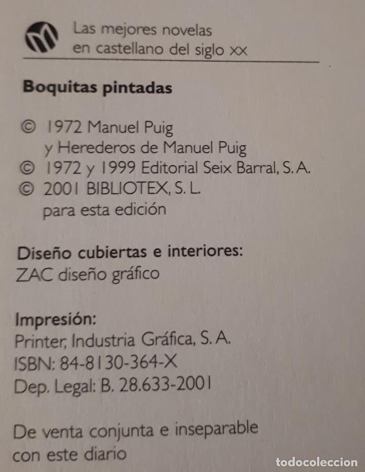 Libros de segunda mano: Boquitas pintadas &ndash; Manuel Puig - Foto 2