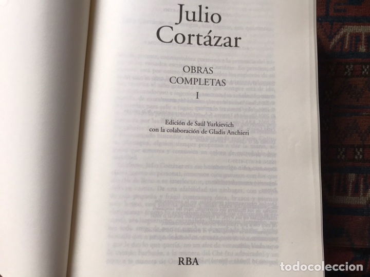 Libros de segunda mano: Julio Cort&aacute;zar. Obras completas I. RBA - Foto 3