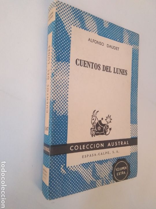 Libros de segunda mano: Cuentos del lunes / Alfonso Daudet. Austral, 1347. - Foto 2