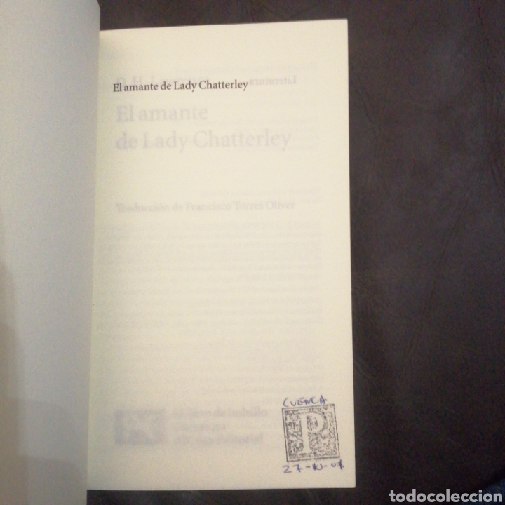 Libros de segunda mano: El amante de Lady Chatterley - Foto 4