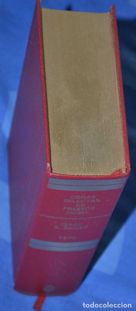 Libros de segunda mano: Isaac B. Singer -Obras selectas de Premios Nobel - Foto 3
