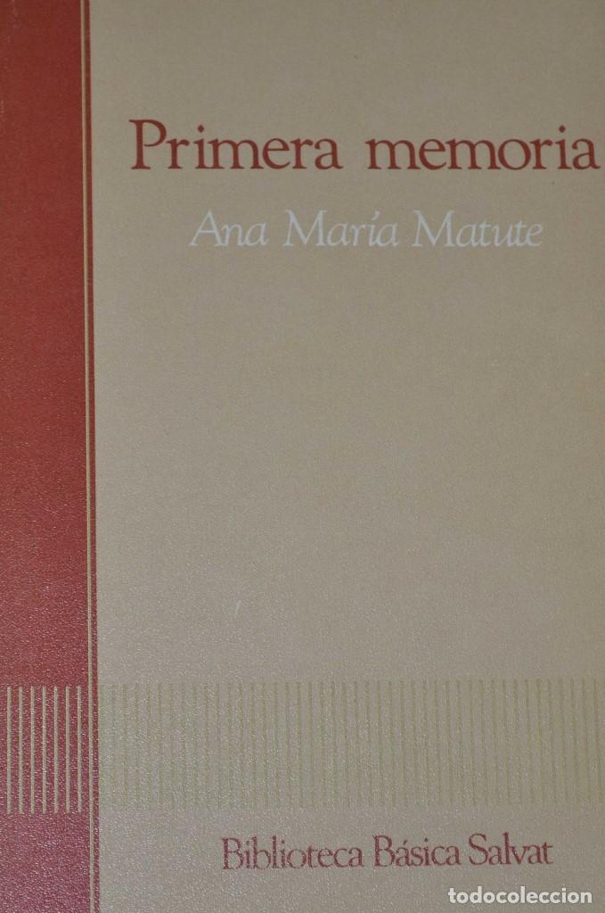 Libros de segunda mano: Primera memoria -Ana Mar&iacute;a Matute - Foto 1