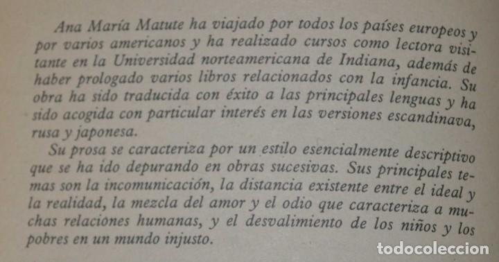 Libros de segunda mano: Primera memoria -Ana Mar&iacute;a Matute - Foto 4