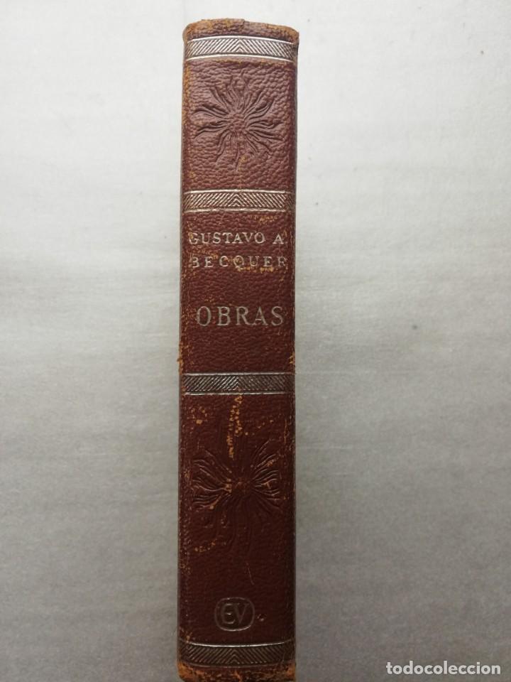 Libros de segunda mano: OBRAS,GUSTAVO ADOLFO B&Eacute;CQUER,EDITORIAL VERGARA, - Foto 1