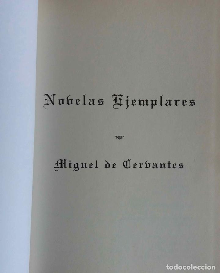 Libros de segunda mano: MIGUEL DE CERVANTES, NOVELAS EJEMPLARES. EDICI&Oacute;N COMPLETA. LIBRO ALBA COMO NUEVO - Foto 2