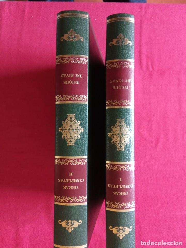 Libros de segunda mano: DUQUE DE RIVAS : OBRAS COMPLETAS. EDICI&Oacute;N FACS&Iacute;MIL.2 VOL. 1982. - Foto 1