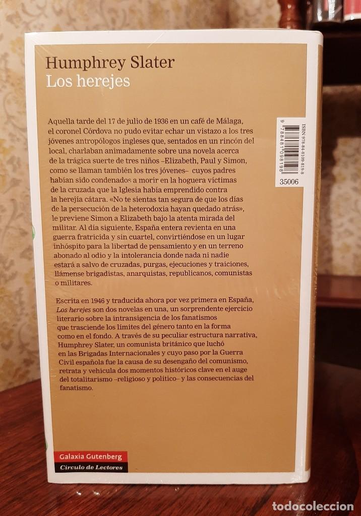 Libros de segunda mano: HUMPHREY SLATER - LOS HEREJES - Foto 2