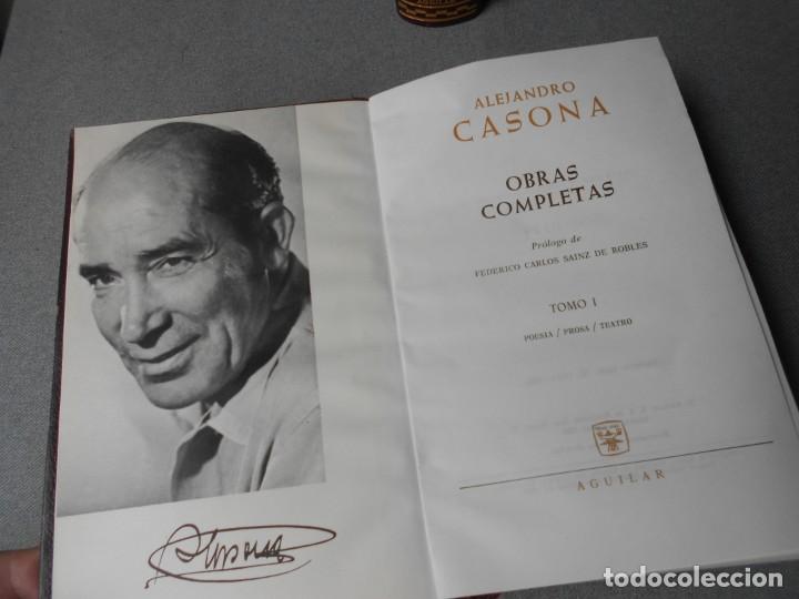 Libros de segunda mano: ALEJANDRO CASONA. DOS TOMOS. AGUILAR - Foto 2