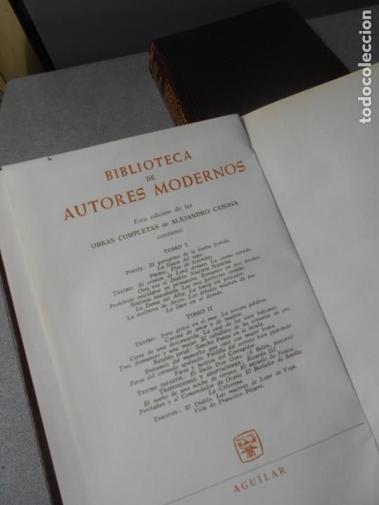 Libros de segunda mano: ALEJANDRO CASONA. DOS TOMOS. AGUILAR - Foto 6