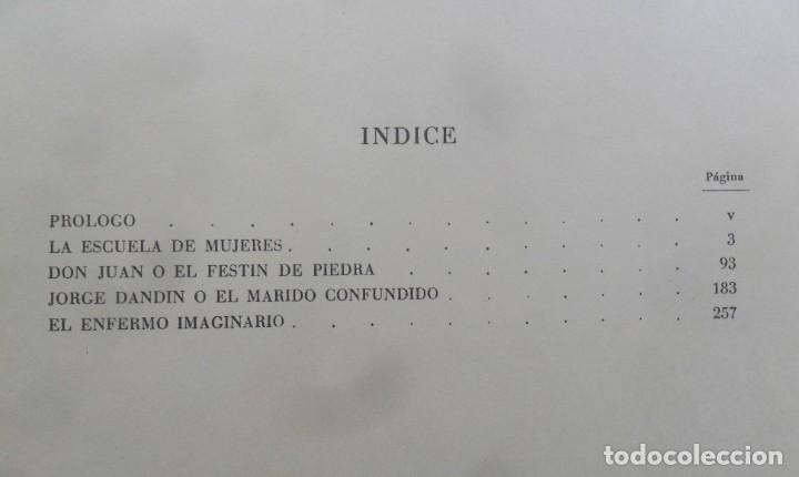 Libros de segunda mano: OBRAS DE MOLIERE - MONTANER Y SIMON - 1951 - Foto 2
