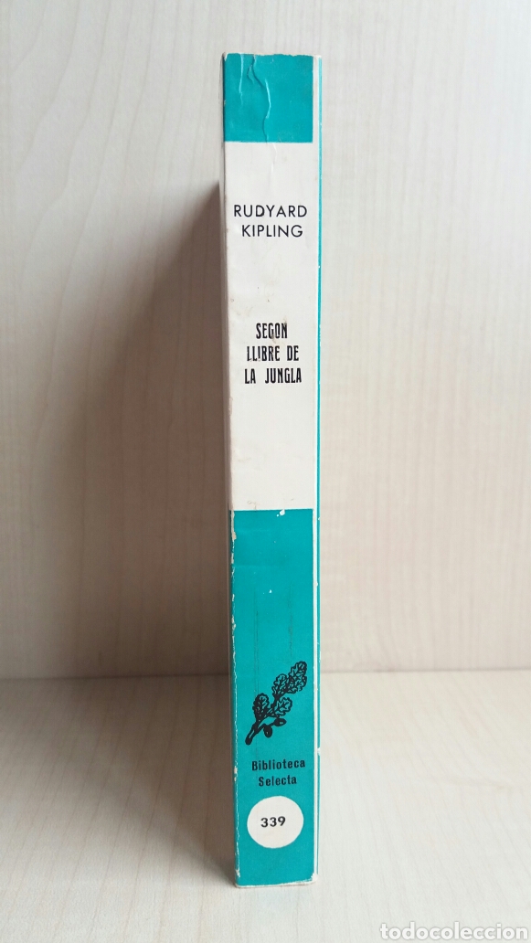 Libros de segunda mano: Segon llibre de la jungla. Rudyard Kipling. Biblioteca selecta 339, 1981. CATAL&Aacute;N. - Foto 2