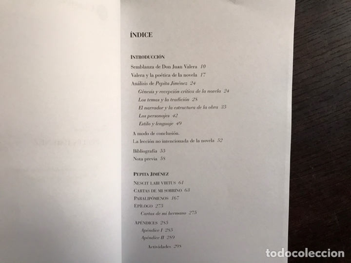 Libros de segunda mano: Pepita Jim&eacute;nez. Juan Valera. Cl&aacute;sicos Edeb&eacute; - Foto 4