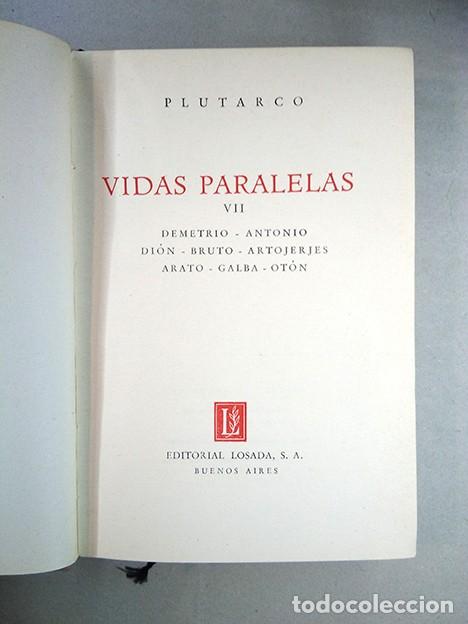 Vidas Paralelas. Plutarco. Traducción Directa D - Comprar Libros ...