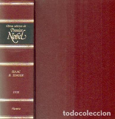 Libros de segunda mano: OBRAS SELECTAS DE PREMIOS NOVEL: ISAAC B. SINGER 1978. B. SINGER, ISAAC. A-NSF-3394 - Foto 1