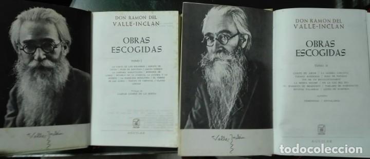 Libros de segunda mano: Valle-Incl&aacute;n. Obras escogidas. - Foto 2