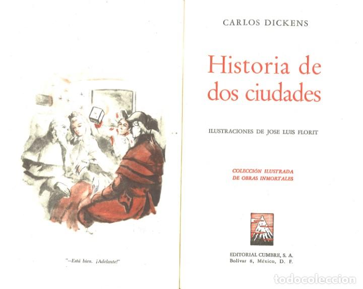 Libros de segunda mano: Charles Dickens. Historia de dos ciudades. 1955 - Foto 1