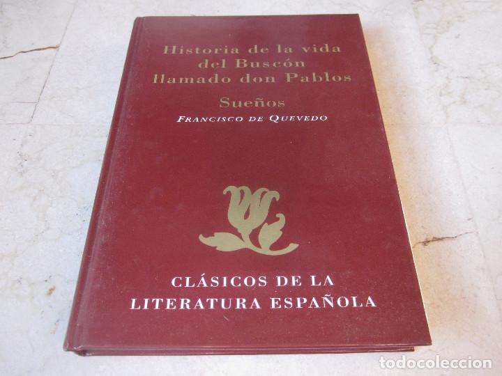 Libros de segunda mano: FRANCISCO DE QUEVEDO - HISTORIA DE LA VIDA DEL BUSCON / SUE&Ntilde;OS - EDICIONES RUEDA 1996 - Foto 1