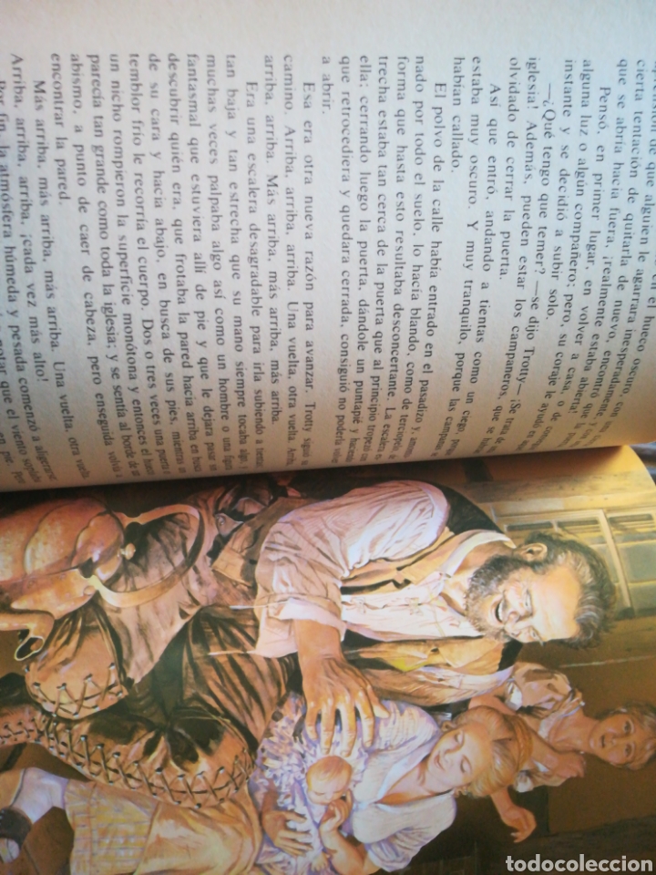 Libros de segunda mano: Cuentos de Navidad Charles Dickens versi&oacute;n integra Ilustrado - Foto 3