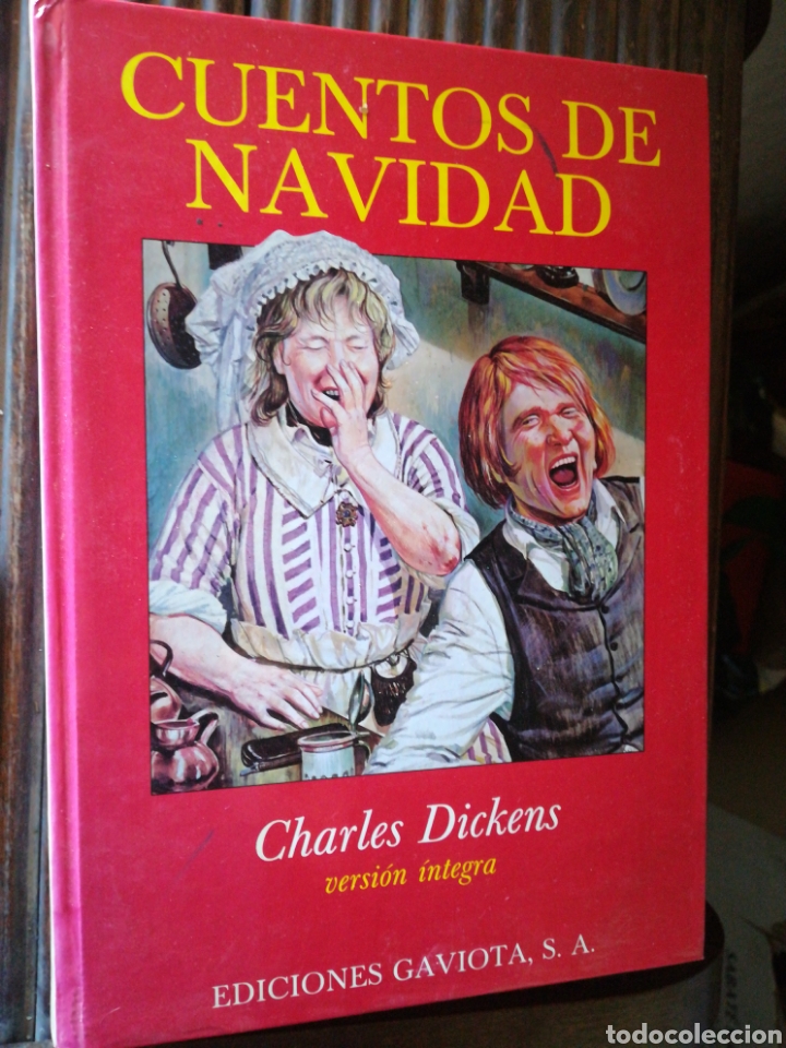 Libros de segunda mano: Cuentos de Navidad Charles Dickens versi&oacute;n integra Ilustrado - Foto 1