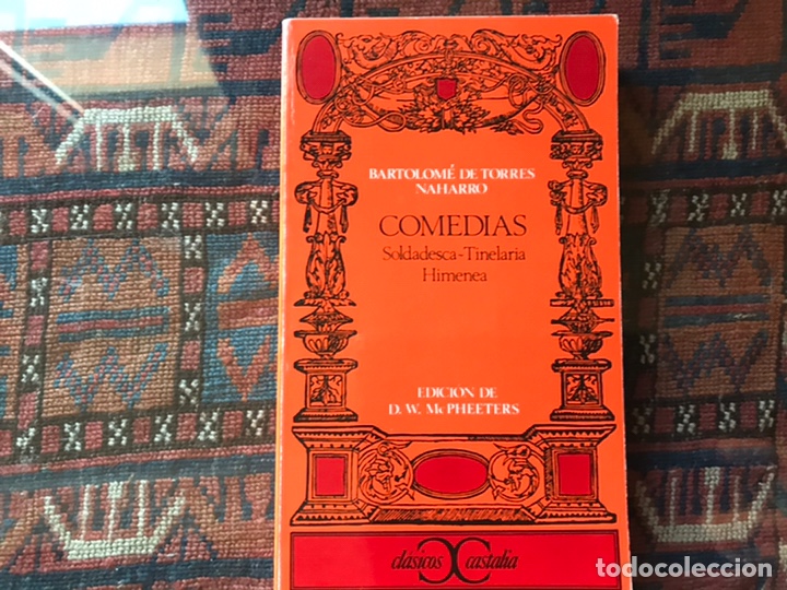 Libros de segunda mano: Comedias. Bartolom&eacute; de Torres Naharro. Castalia - Foto 1