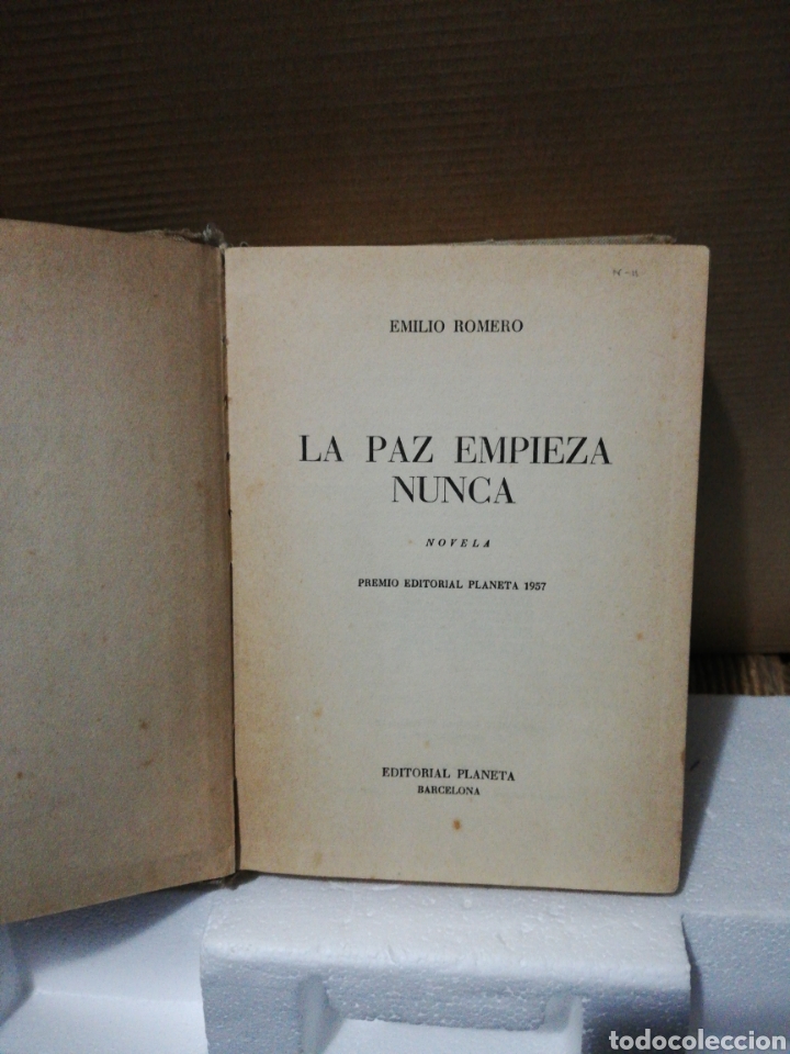 Libros de segunda mano: La paz empieza nunca. Emilio Romero - Foto 3