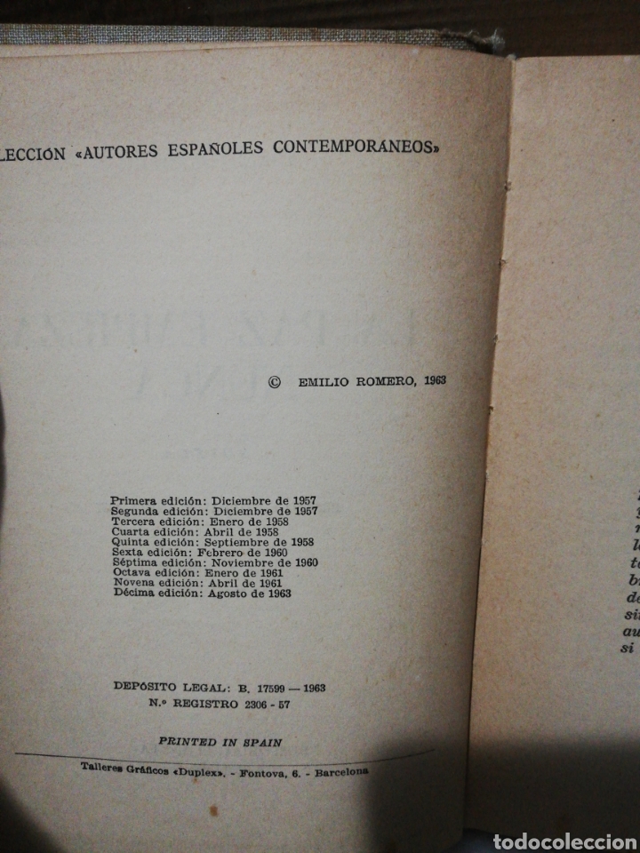 Libros de segunda mano: La paz empieza nunca. Emilio Romero - Foto 4
