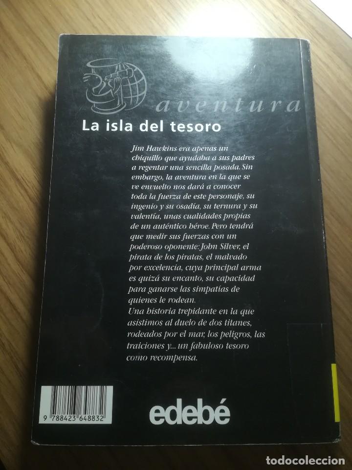 Libros de segunda mano: LA ISLA DEL TESORO ROBERT LOUIS STEVENSON ED.EDEBE 1999 - Foto 2