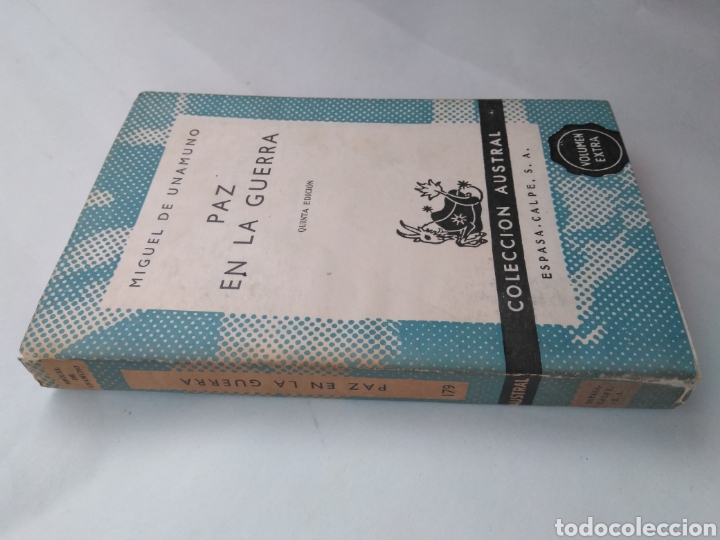 Libros de segunda mano: Paz en la guerra / Miguel de Unamuno - Foto 2