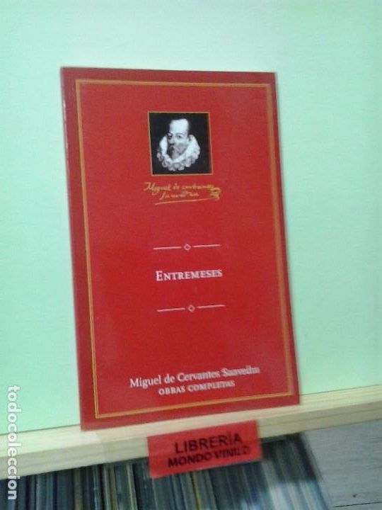 Libros de segunda mano: LMV - Entremeses. Miguel de Cervantes - Foto 1
